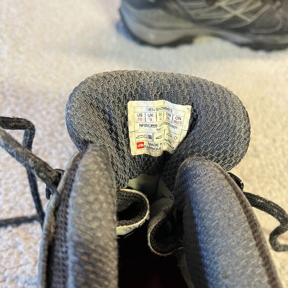 The North Face Boots Mens 10 Black Hedgehog Fastpack II GTX Mid Gortex Hiking - Picture 10 of 13